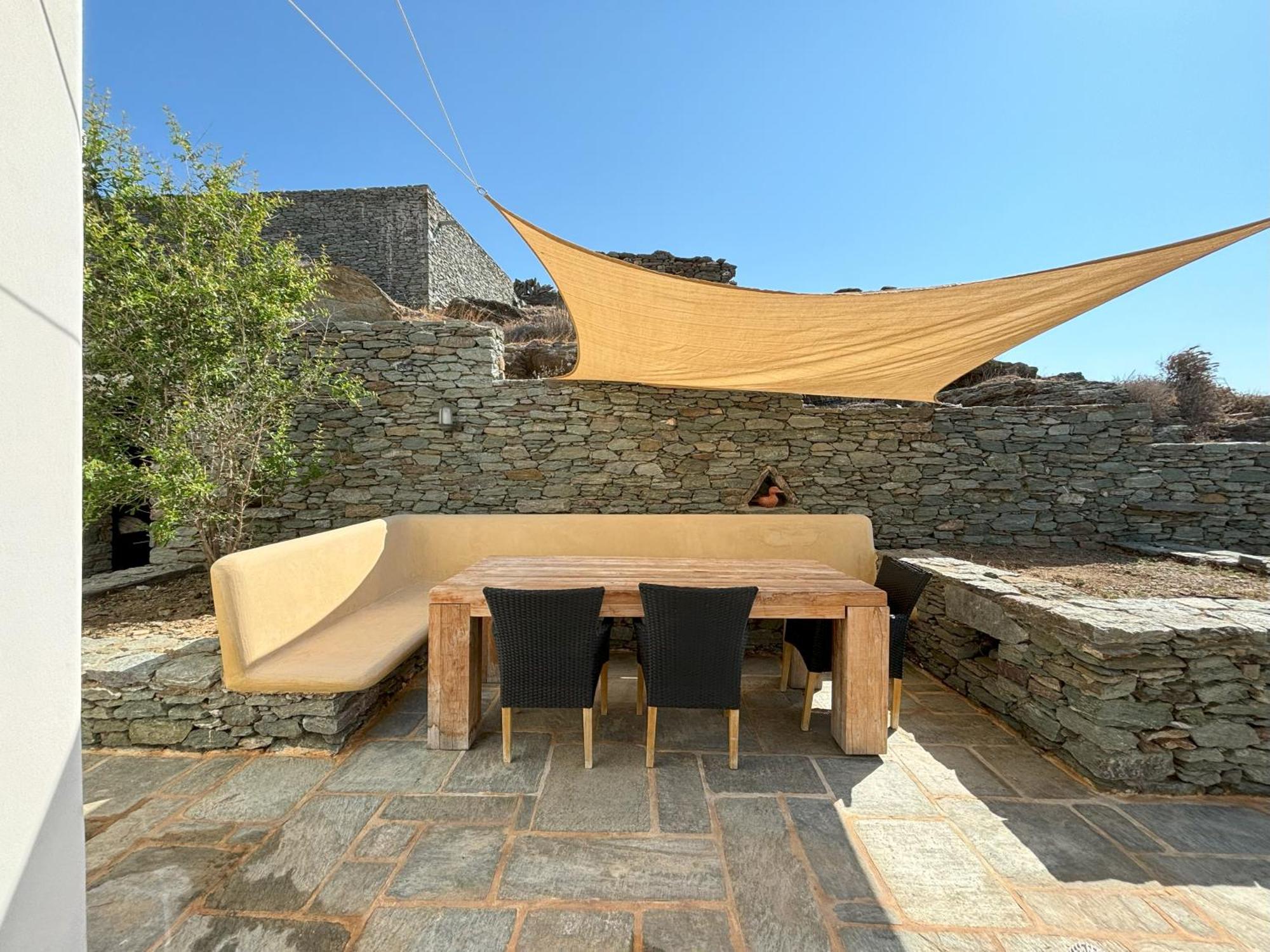 Almyra Yellow Villa Kíthnos Exteriör bild