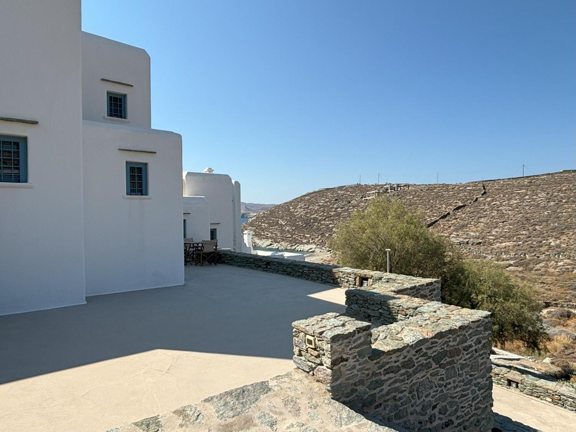 Almyra Yellow Villa Kíthnos Exteriör bild